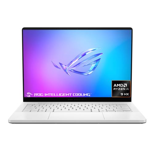 PC portable Gaming Asus ROG Zephyrus G14 GA403WR-DRF1 14 OLED 120 Hz AMD Ryzen™ 9 AI 64 Go RAM 2 To SSD Nvidia GeForce RTX 5070 Ti Blanc