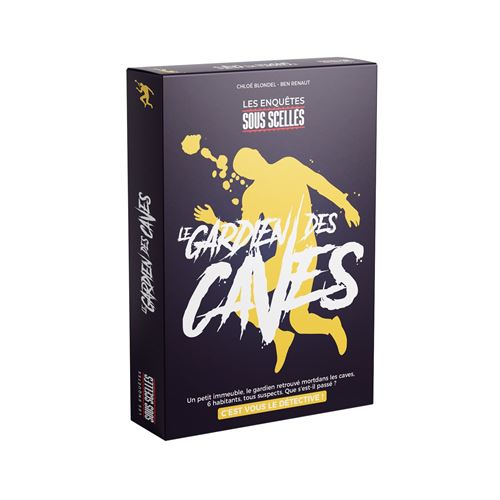 Boite de Jeu d'enquête Gigamic Le Gardien des Caves