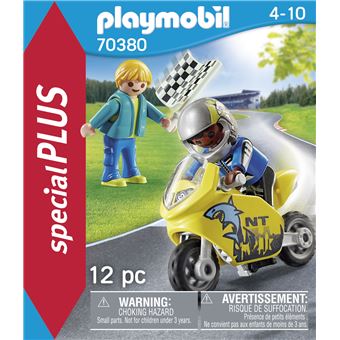 Playmobil Special Plus 70380 Enfants et moto