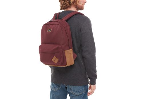 Sac vans homme bordeaux on sale