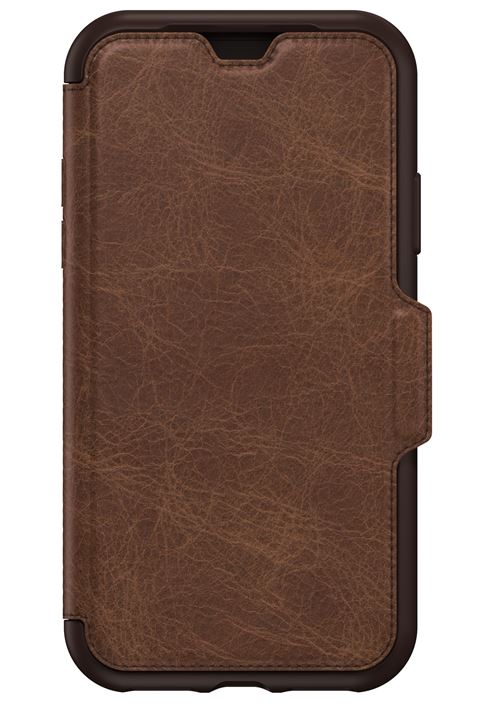 OtterBox Strada Leren Folio Hoes Bruine Espresso voor iPhone XS