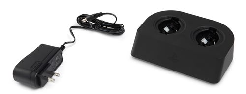Double chargeur Sony Move Noir pour PS4 et Playstation VR