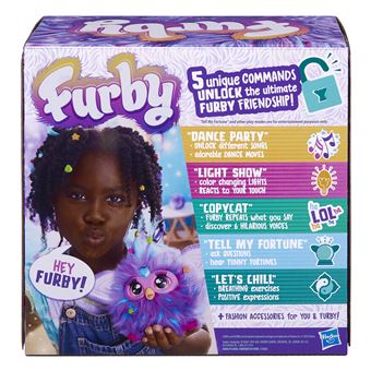 Furby violet peluche interactive Hasbro | La Redoute