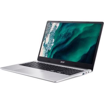 Chromebook Acer 315 CB315-4H 15.6" Intel Pentium Silver N6000 8 Go RAM 128 Go eMMC Argent pur