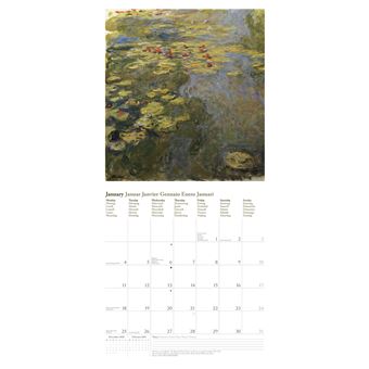 Calendrier TeNeues Monet 2021 30 x 30 cm