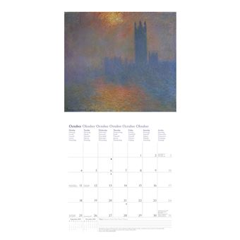 Calendrier TeNeues Monet 2021 30 x 30 cm
