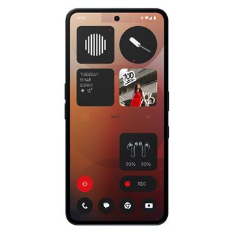 Smartphone Nothing Phone 3a 6,77" 5G Double nano SIM 256 Go Noir