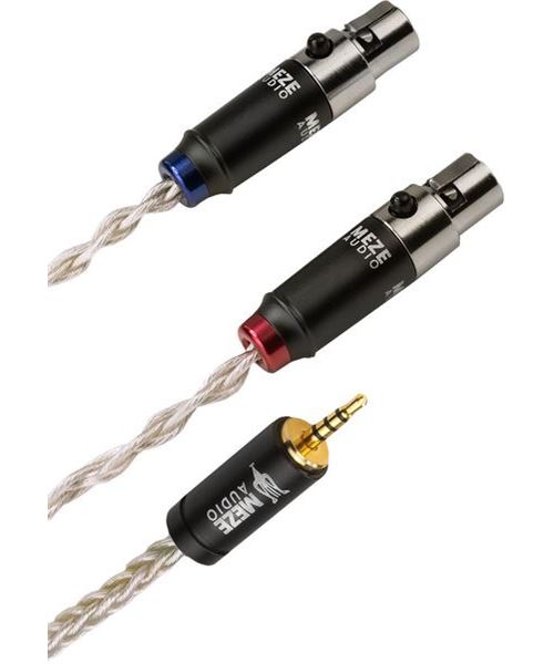 Câble symétrique Meze audio mini XLR à 2,5 mm Argent - Meze Audio