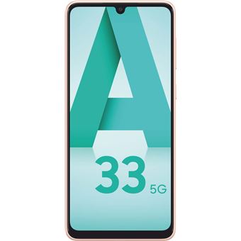 Smartphone Samsung Galaxy A33 6,4" 5G Double SIM 128 Go Pêche