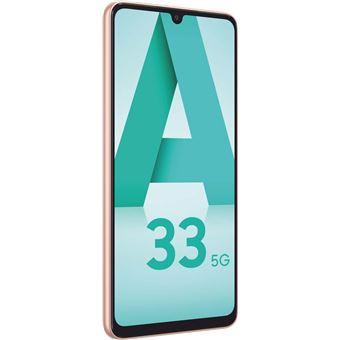 Smartphone Samsung Galaxy A33 6,4" 5G Double SIM 128 Go Pêche