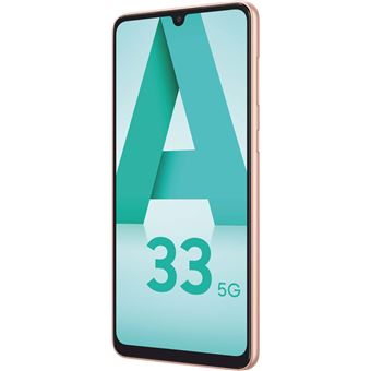 Smartphone Samsung Galaxy A33 6,4" 5G Double SIM 128 Go Pêche