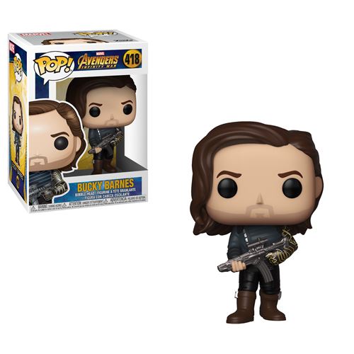 Figurine Funko Pop Infinity War Saison 2 Bucky With Weapon