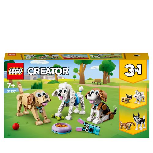 LEGO® Creator 3-en-1 31137 Adorables chiens