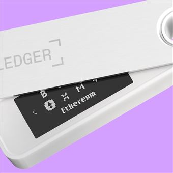 Cryptowallet Ledger Nano S Plus Blanc mystique