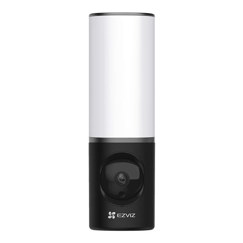 Caméra de sécurité extérieure intelligente avec projecteur Ezviz LC 3 Noir et blanc