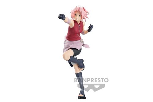 Figurine de collection Banpresto Naruto Shippuden Vibration Stars Haruno Sakura