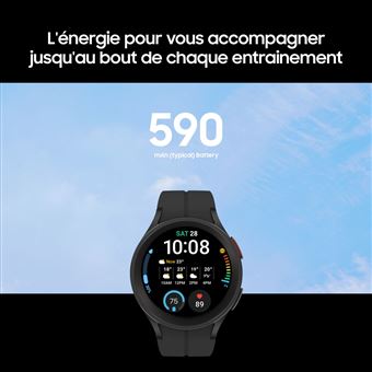 Montre connectée Samsung Galaxy Watch5 Pro Bluetooth Titanium