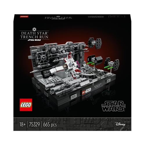 Lego Star Wars Lego® Star Wars™ 75329 Diorama De La Poursuite Dans Les Tranchées De L’Étoile De La Mort