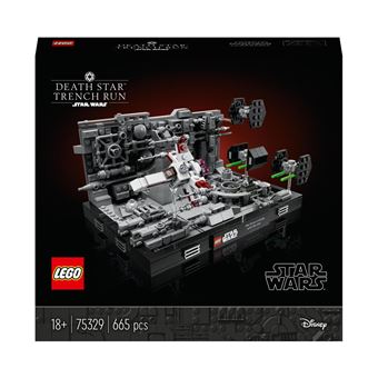 LEGO® Star Wars™ 75329 Diorama de la poursuite dans les tranchées de l’Étoile de la Mort