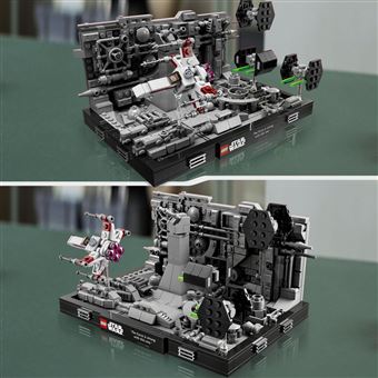 Lego - Star Wars Diorama - 75329 - La Poursuite Dans Les Tranchees De L' étoile D - STAR WARS