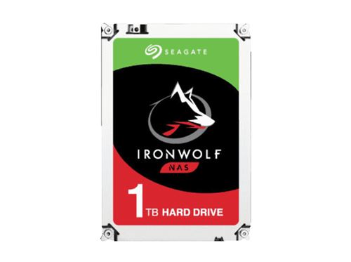 Disque Dur Interne Seagate Ironwolf St1000Vn002 1To Argent
