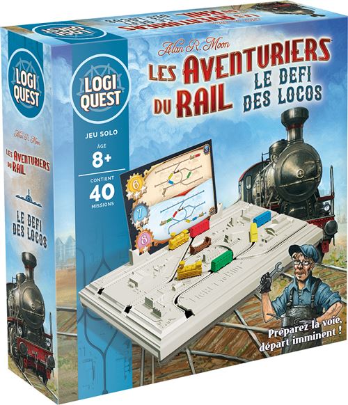 Jeu De Stratégie Asmodee Aventuriers Du Rail Logiquest