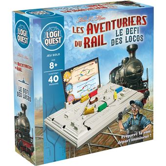 Jeu de stratégie Asmodee Aventuriers du Rail Logiquest