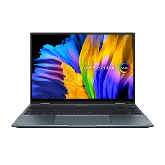 PC portable Asus Zenbook 14 Flip OLED UP5401ZA-KU162W 14" Intel® Core™ i7-12700H 16 Go RAM 1 To SSD Gris