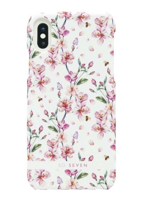 So Seven Cover Tokyo White Flower iPhone X