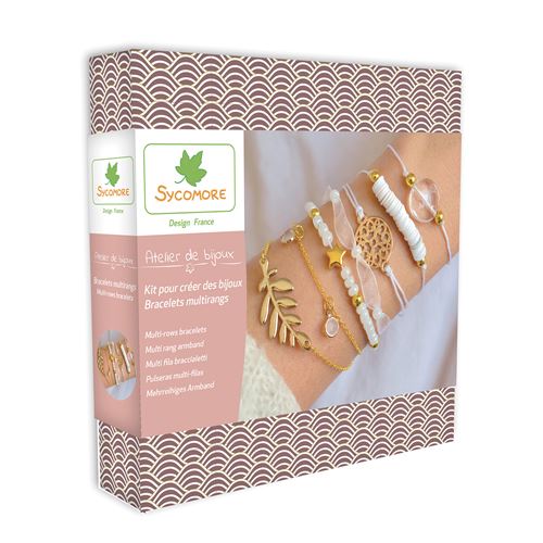 Au Sycomore Coffret Atelier Bijoux Bracelets Multirangs - Image 3