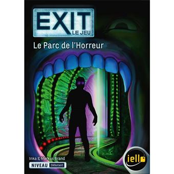 Jeu d’ambiance Iello Exit Le Parc De L'Horreur