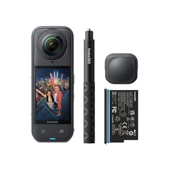 Pack Caméra sport Insta360 X5 Starter Noir - 1