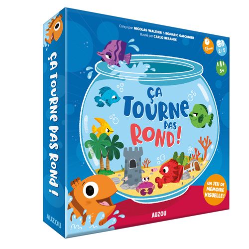 Jeu De Société Auzou Ça Tourne Pas Rond