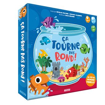 Jeu de société Auzou Ça tourne pas rond