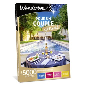 Coffret cadeau Wonderbox Pour un couple genial - 1