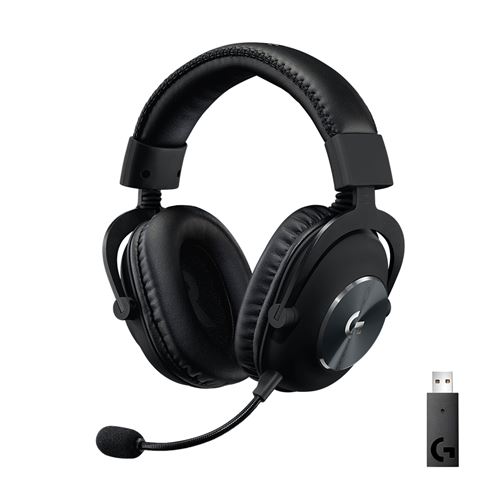 Casque Gaming sans fil Logitech Pro X Lightspeed Noir