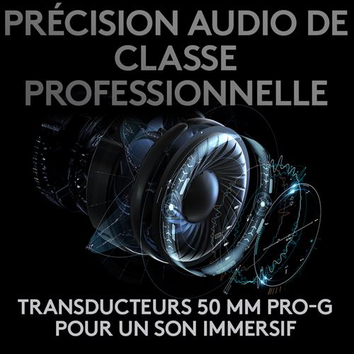 Casque Gaming sans fil Logitech G535 PRO X 2 Lightspeed Bluetooth Rose -  Fnac.ch - Casque PC