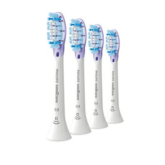 Pack de 4 brossettes dentaires Philips Sonicare G3 Premium Gum Care HX9054/17 Blanc - 1