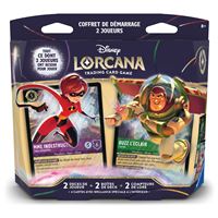 Cartes à collectionner Lorcana Disney S12 Decks 2 joueurs Toy Story et Les Indestructibles