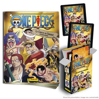 Cartes Panini - One Piece 2 - La Guerre Au Sommet - Album + Range Cartes