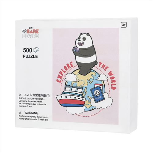 Puzzle 500 pièces Miniso Panda We Bare Bears