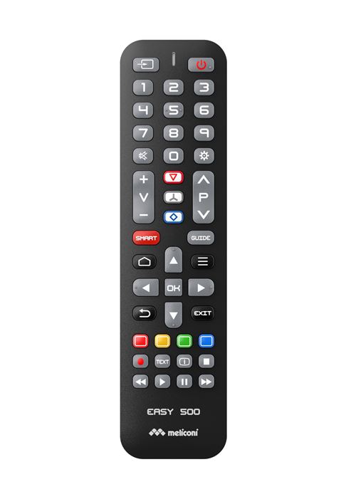 Meliconi Noir Télécommande Tv Easy 500 - Image 3