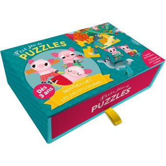 P'tit jeu de Puzzles Auzou Bienvenue chez les 3 petits cochons