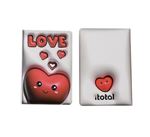 Notebook Itotal 3D A5 Cœurs Hearts