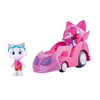 Figurine Milady Smoby avec Voiture Rose Les Véhicules Buffy