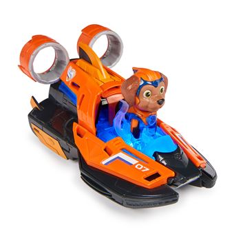 Voiture avec figurine Paw Patrol La Pat Patrouille Zuma The Mighty Movie