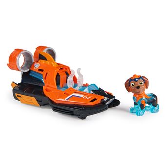 Voiture avec figurine Paw Patrol La Pat Patrouille Zuma The Mighty Movie