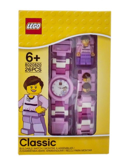 Montre enfant Lego Classic Rose avec figurine - Montre et réveil éducatifs  - Achat & prix