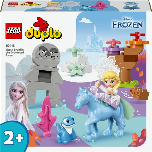 LEGO® DUPLO® Disney 10418 Elsa et Bruni dans la forêt enchantée