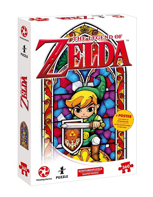 Puzzle 360 pièces Winning Moves Zelda The Hero of Hyrule